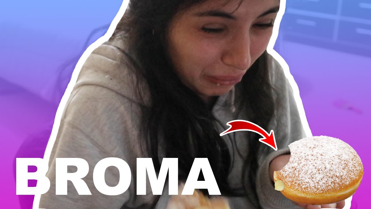 BROMA A MI NOVIA | DONA RELLENA DE SAL 🍩!!!