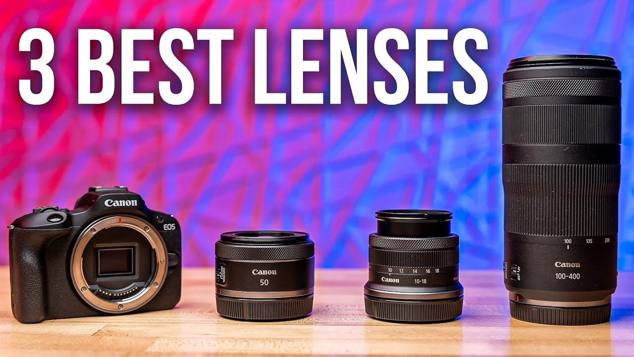 The ONLY 3 Lenses You Need For The Canon R50!