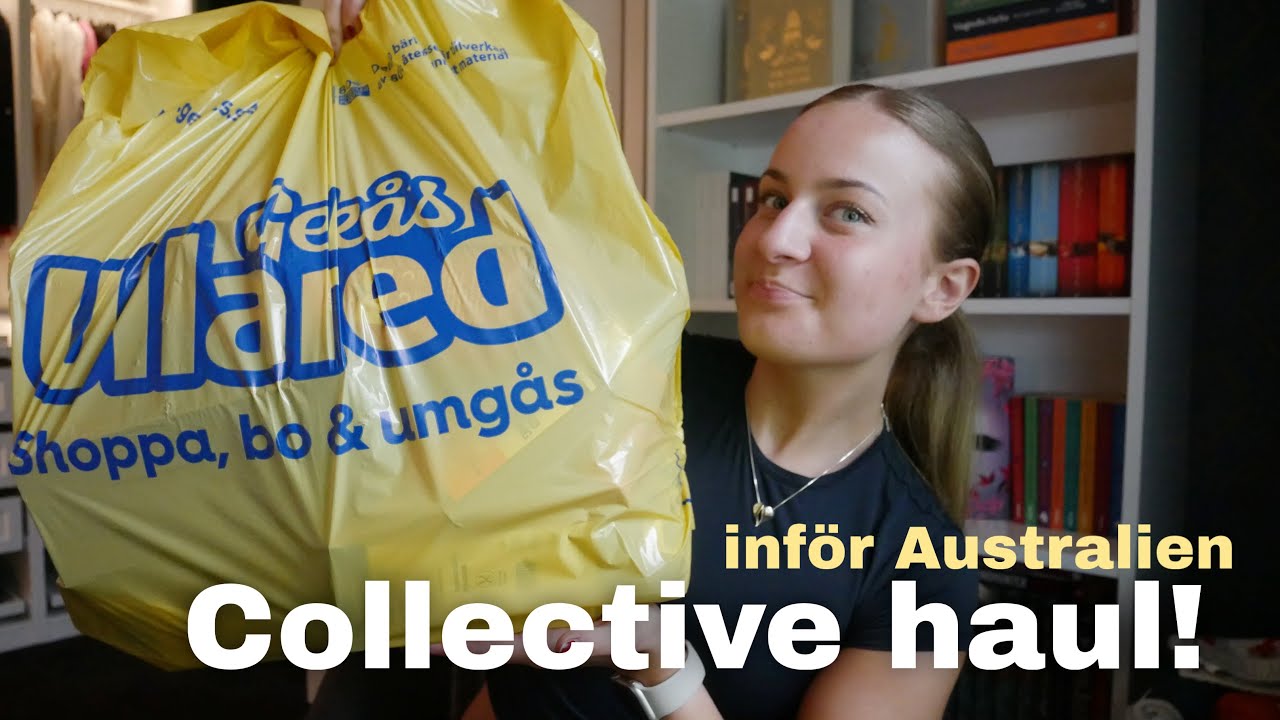 Collective haul! Gekås, böcker och annat smått och gott 📚🛍️💰