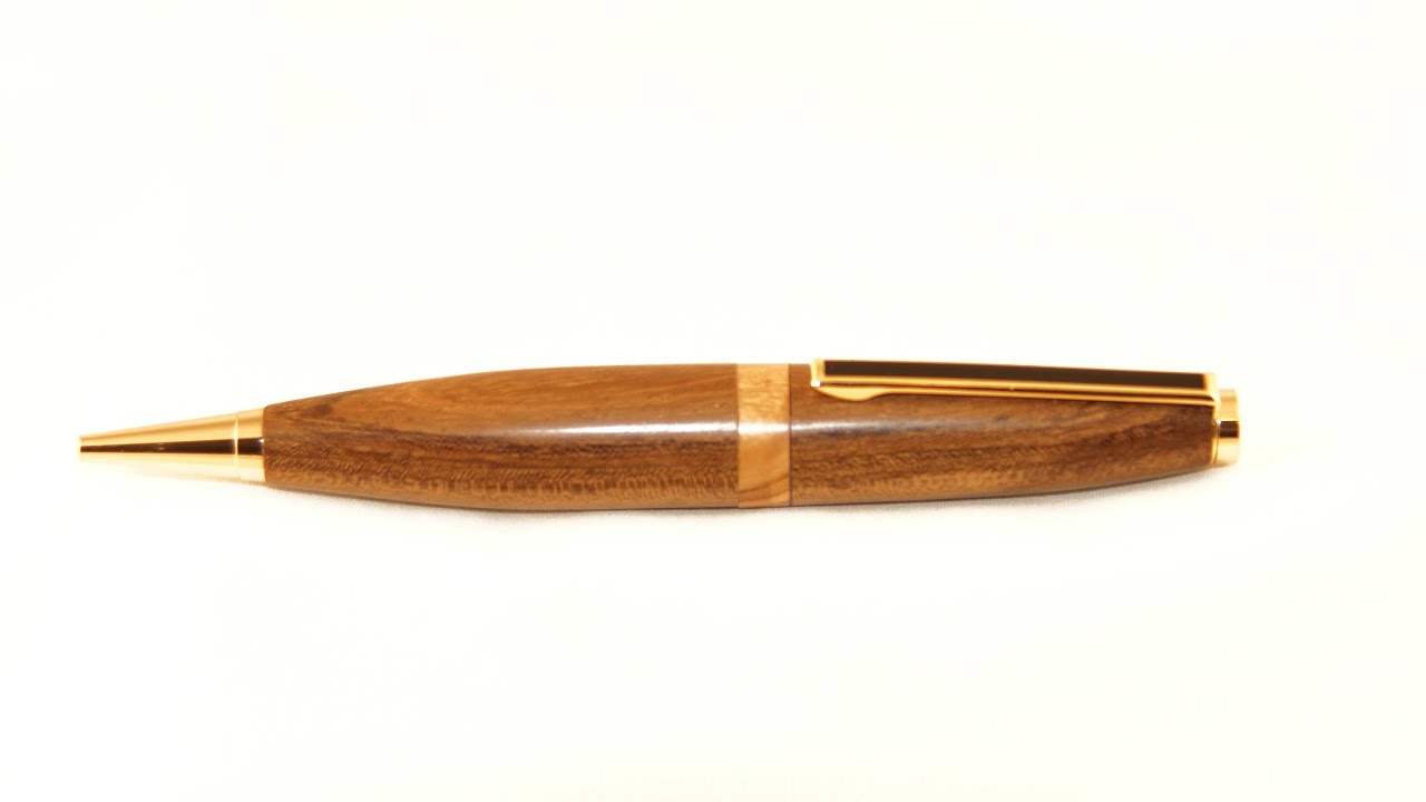 Turning a modified slimline pen #2
