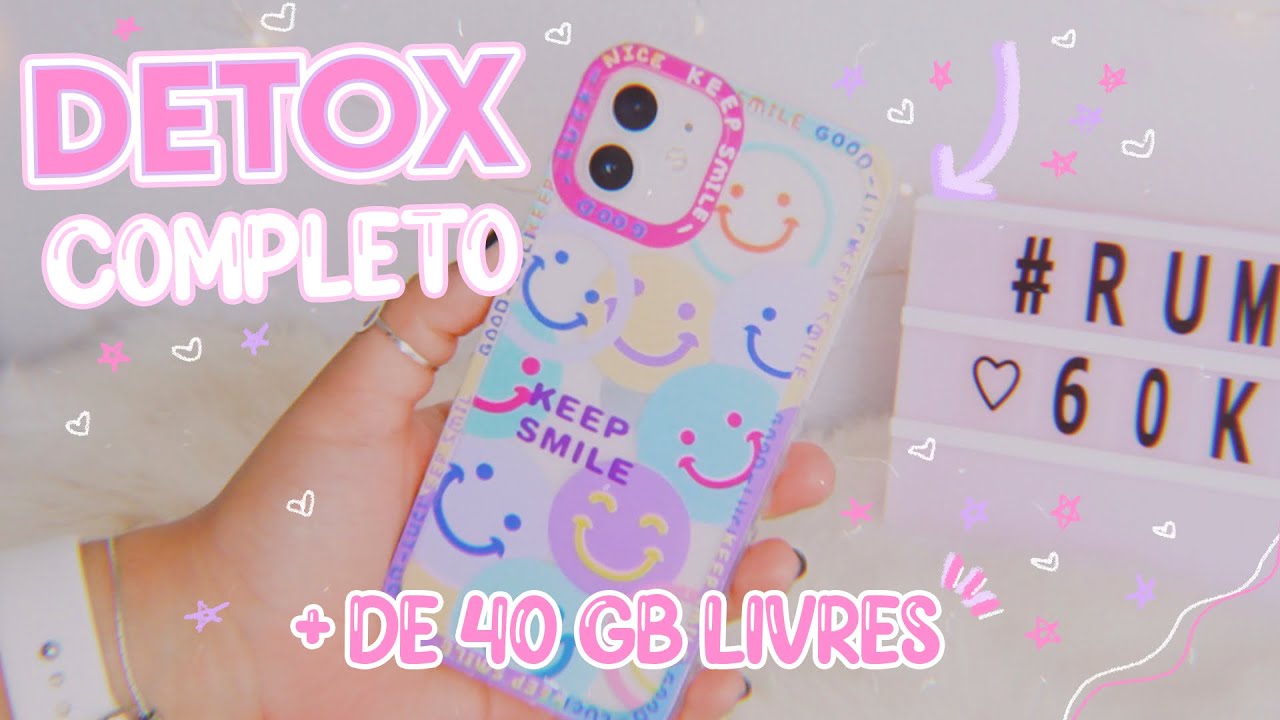DETOX NO MEU IPHONE 12 (+ DE 40 GB LIBERADOS) ✨
