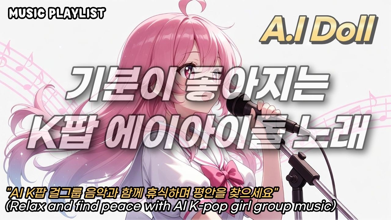 K팝 에이아이돌 - 행복한 나날들 (Happy Days) | 듣기만 해도 기분 좋아지는 노래