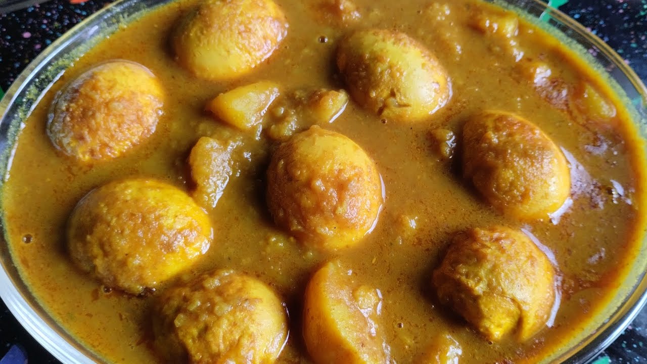খুবই মজার দেশি মুরগির ডিম আলু দিয়ে রান্না এবং সরিষা শাক ভাজি। 