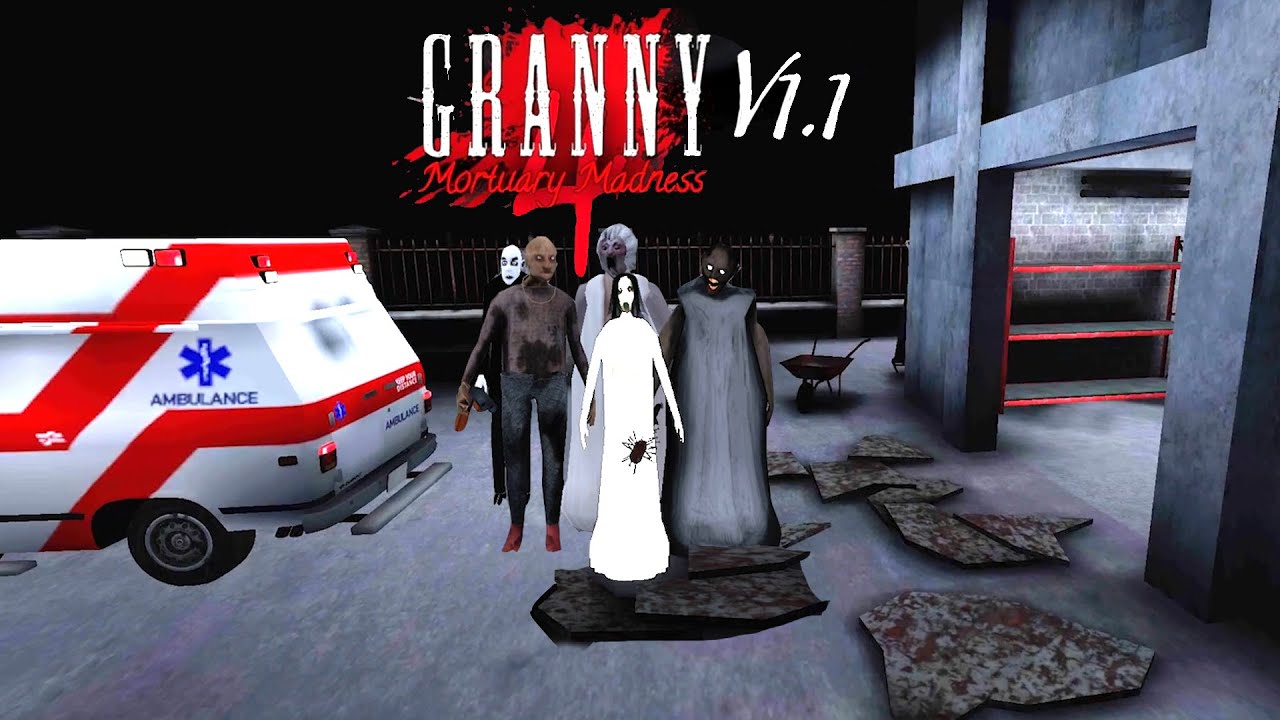Granny 4 New Update New Car Escape - Granny 4 Mortuary Madness Version 1.1