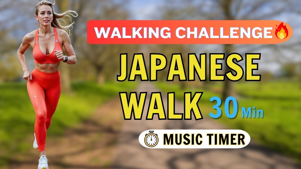 Walk Your Way to Fat Loss 🚶‍♀️ 30-Min Japanese Cardio to Increase Energy at Home