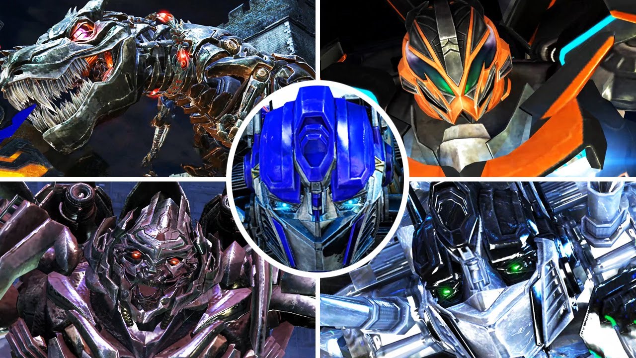 Transformers: Shadows Rising - All Bosses