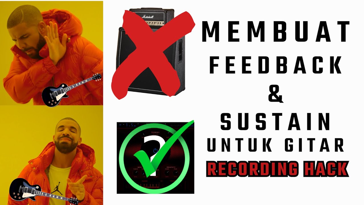 MEMBUAT GUITAR FEEDBACK & SUSTAIN MENGGUNAKAN PLUGIN INI ! TIPS DAN TRIK TUTORIAL MIXING