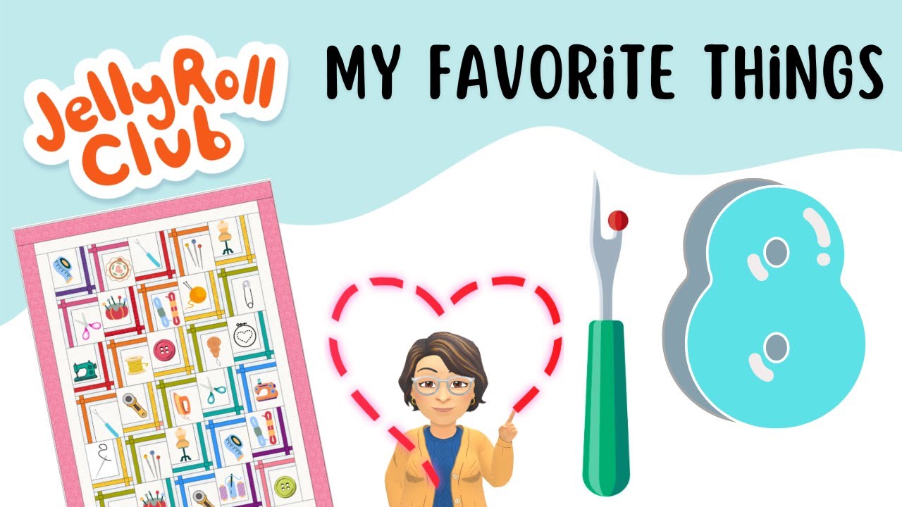 My Favorite Things Quilt Applique Sew-along Eight ***Free Quilt Pattern***