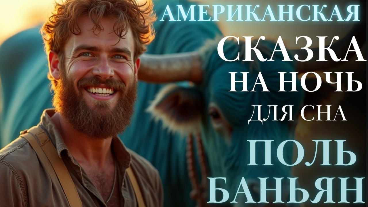 Американская Сказка на ночь для взрослых| Поль Баньян | для сна| #сказка быстро заснуть