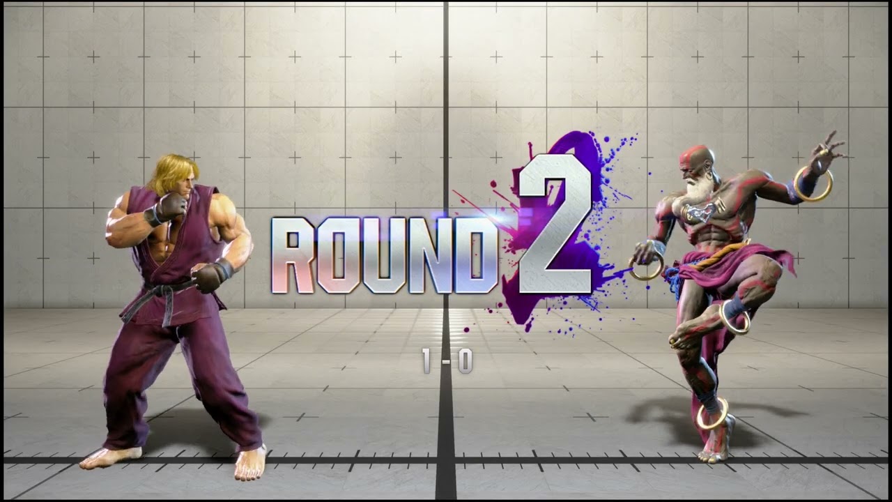 SFVI~ Dhalsim (YHC mochi) vs Ken (Ryukichi) HD  12