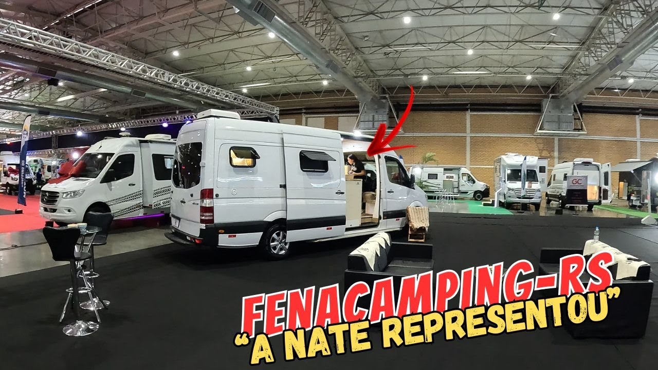 Dia de muita CORRERIA para Organização, para a Fenacamping/RS - FEIRA DE MOTORHOMES.