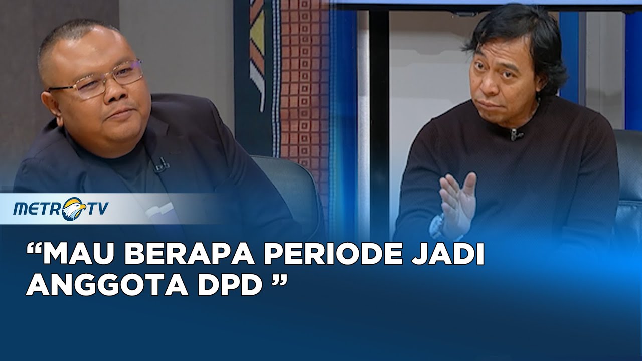 Mau Berapa Periode Jadi Anggota DPD? Begini Jawaban Komeng  #qna