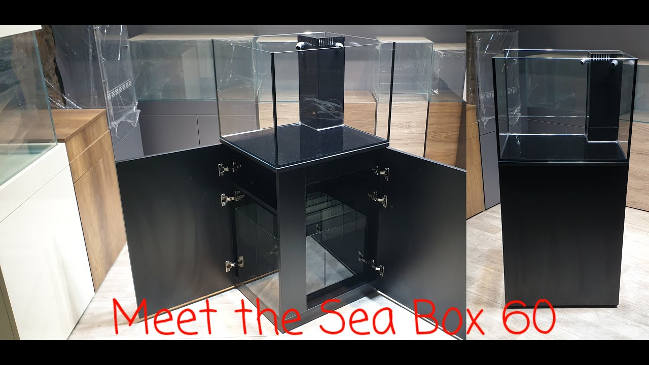 NEW Style - NEW Cabinet - NEW Aquarium - Sea Box 60, Bottom Sump Marine Aquarium