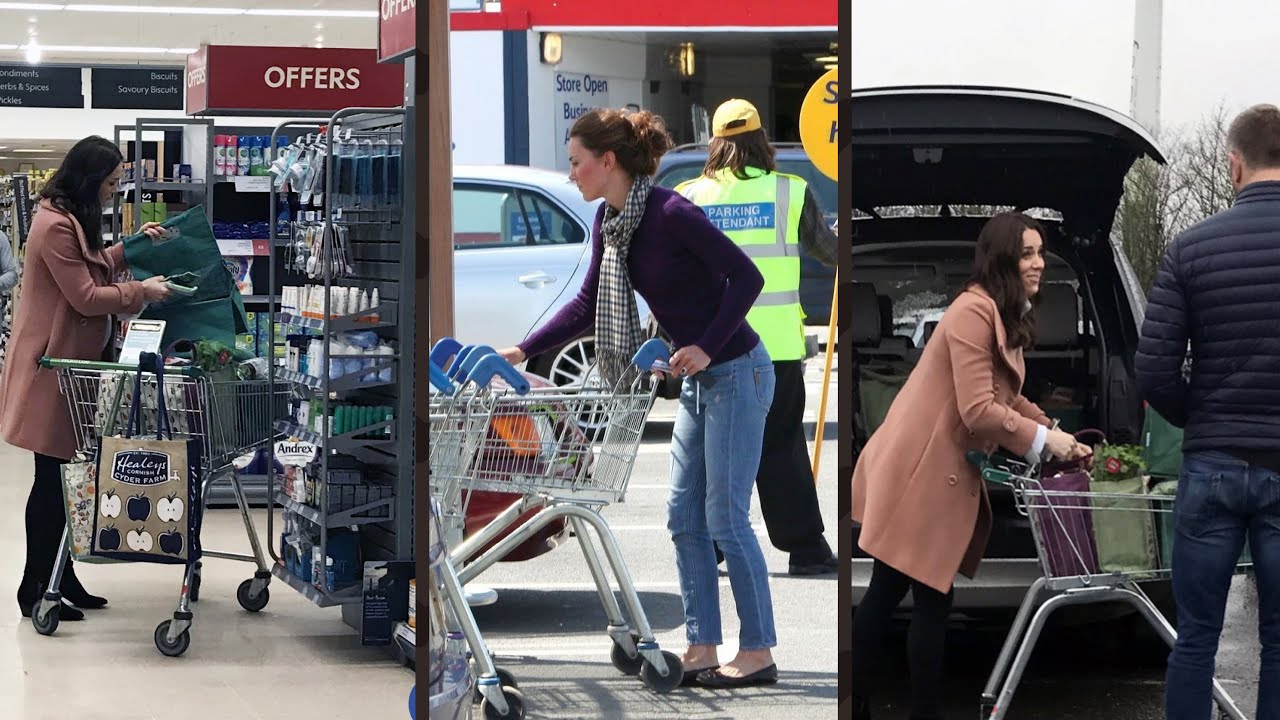 Princess Catherine Spotted Shopping at Grocery Tesco Store
