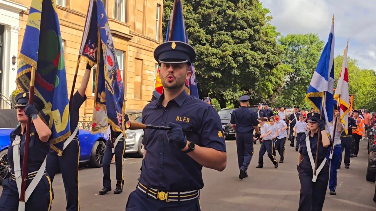 Braniel Loyal flute band East Belfast  - Glasgow Boyne Celebrations  6thJuly 2024