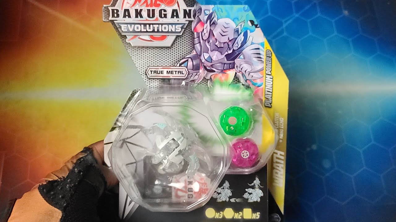 NEW BAKUGAN EVOLUTIONS DIAMOND WRATH PLATINUM POWER UP PACK UNBOXING!