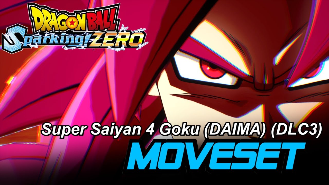 Super Saiyan 4 Goku (DAIMA) (DLC3) Moveset - DRAGON BALL: Sparking! ZERO | Japanese - 4K 60FPS