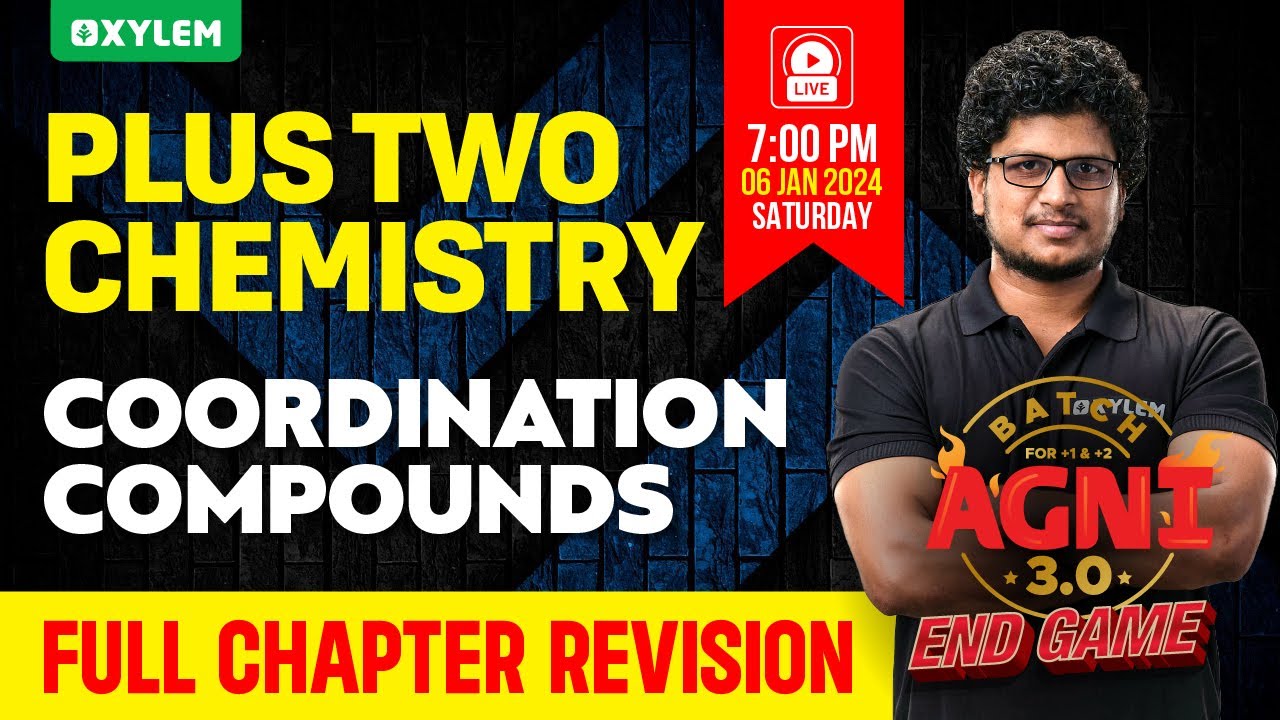 Plus Two Chemistry - Coordination Compounds | Xylem Plus Two