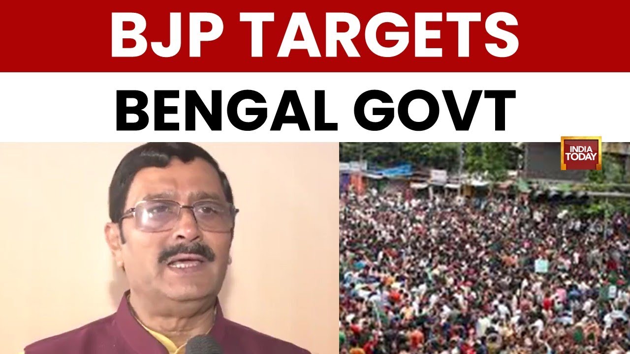 Good Governance Day: BJP&rsquo;s Rahul Sinha Targets Bengal Govt in Kolkata | India Today News
