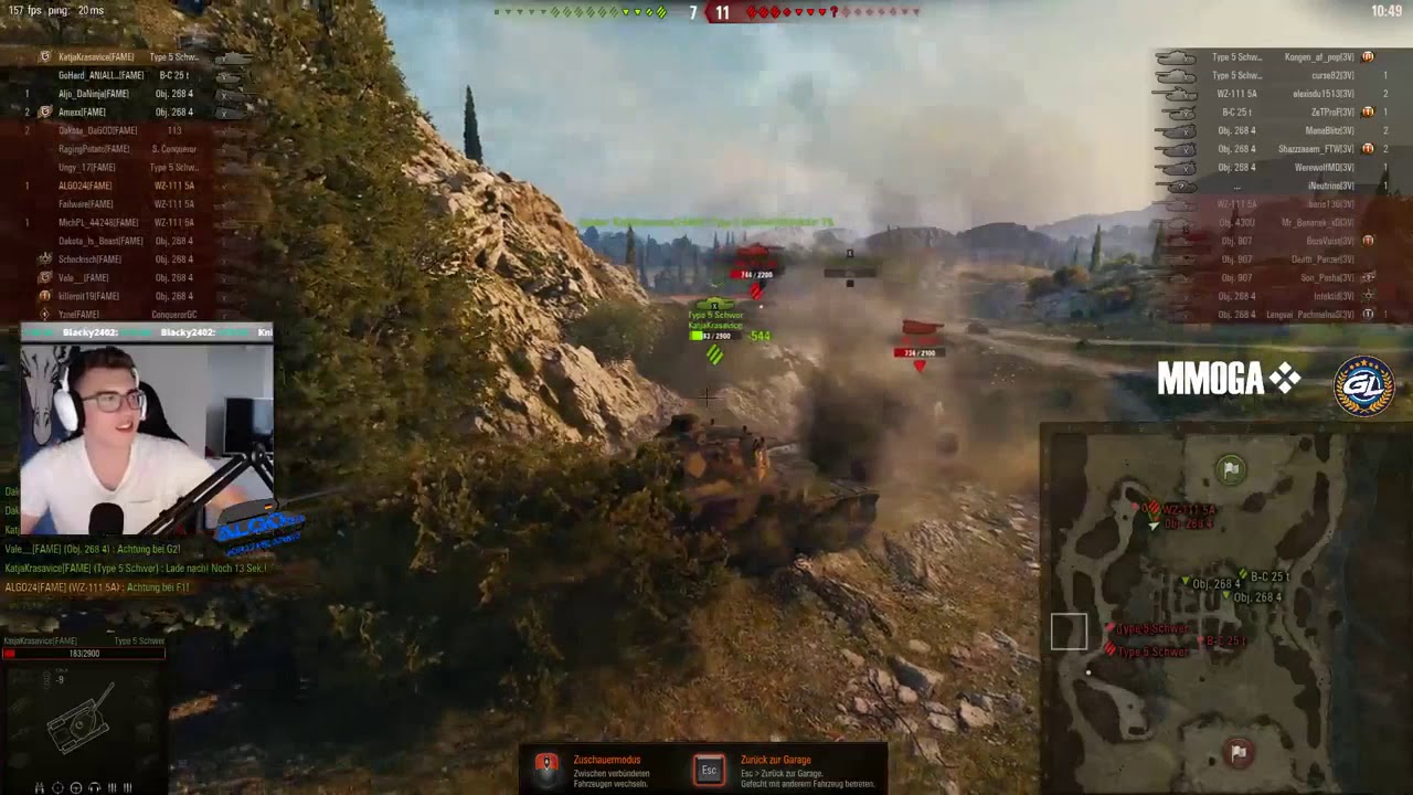 [FAME] - WoT - Dakillzor rage on ALGO_24 - ALGO_24 the german superstar
