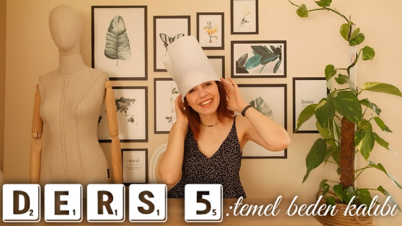 TEMEL BEDEN KALIBI NASIL ÇIKARILIR | ADIM ADIM DİKİŞ 5 | Damla Toral