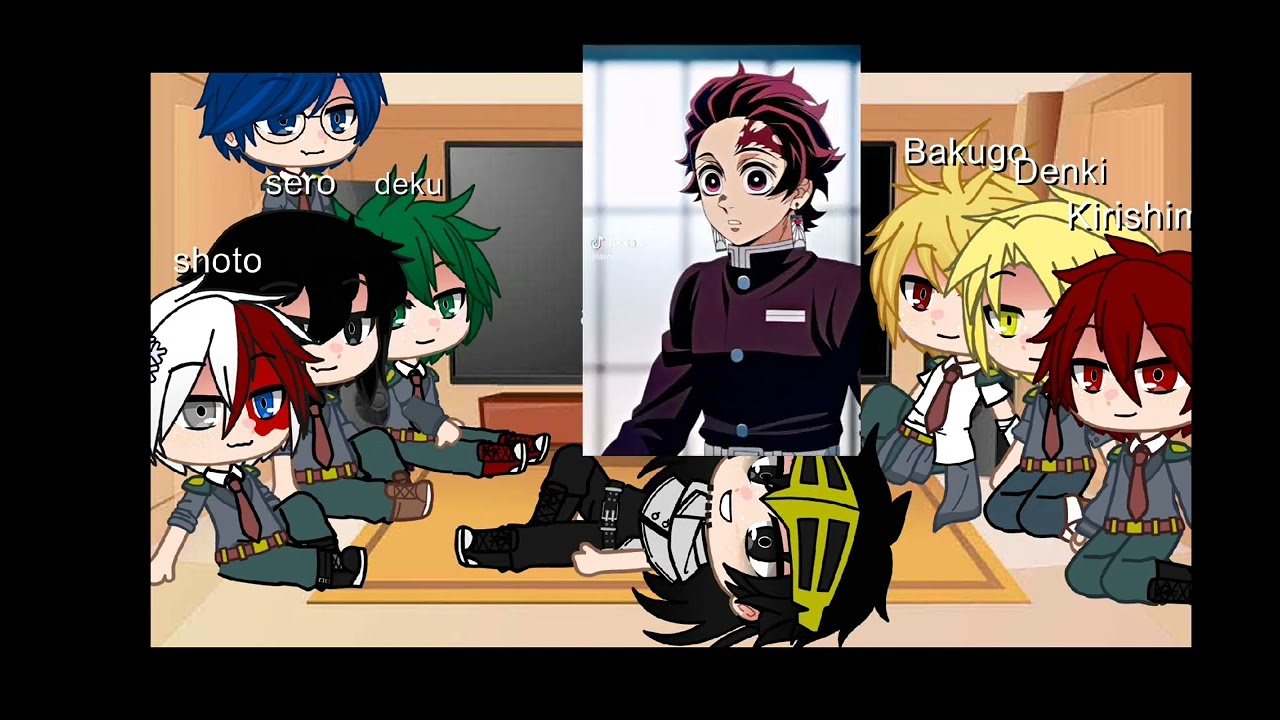 bnha reacciona a los pilares