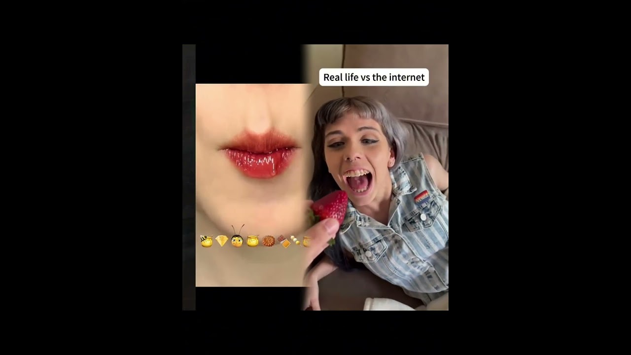 Pela cara dela, acho que ela curtiu. 