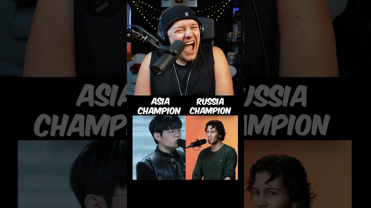 Asia Beatbox Champion vs Russian Beatbox Champion 😳 #tiktok  #beatbox