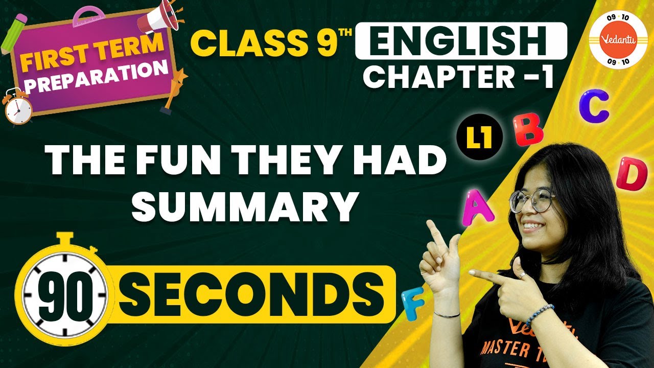 The Fun They Had Summary in 90 Seconds | CBSE Class 9th English | English Class 9 Chapter 1