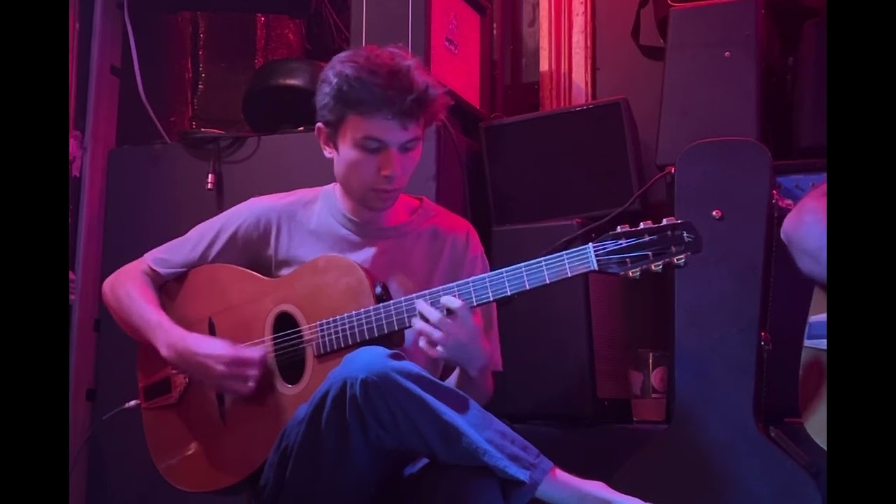 Antoine Boyer solo at Barbes in Brooklyn, NY May 11, 2025