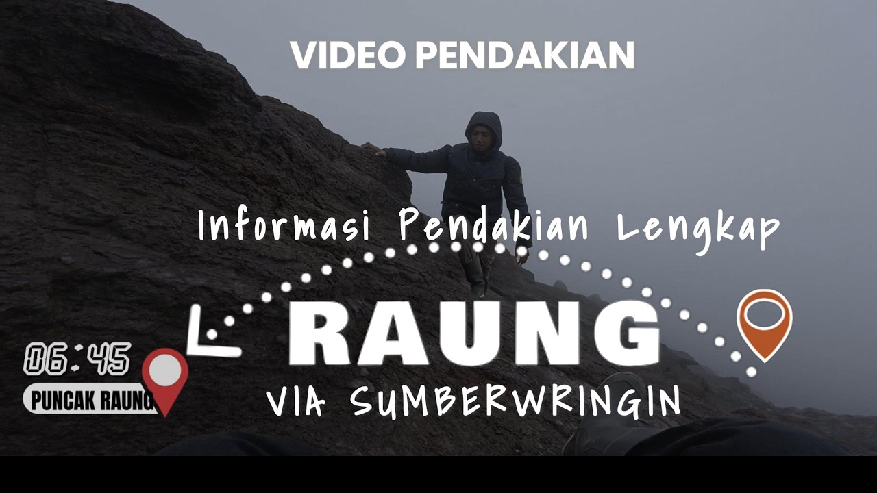 [ informasi lengkap ] PENDAKIAN GUNUNG RAUNG VIA SUMBERWRINGIN - BONDOWOSO