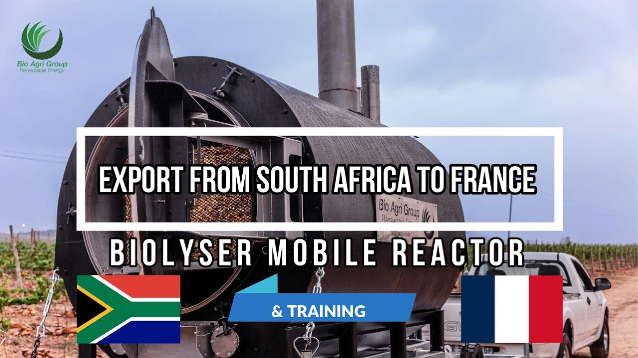 Biolyser Biochar Reactor Training in Rural France