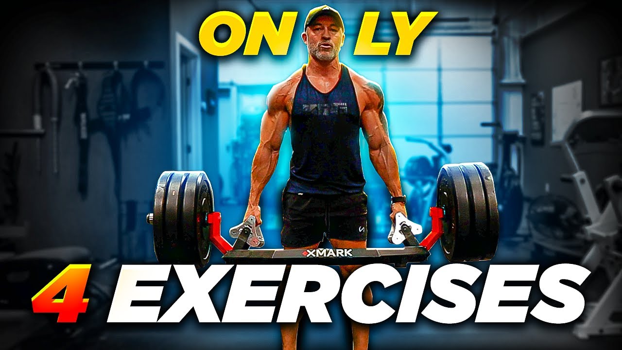 The Only 4 Exercises You Need to Get JACKED! | Build More Muscle