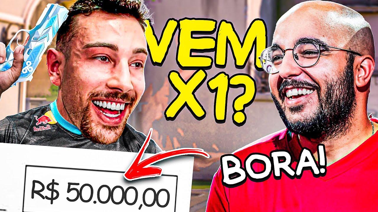 DESAFIEI O @Sacyadc PARA UM X1 VALENDO 50MIL! - tck10