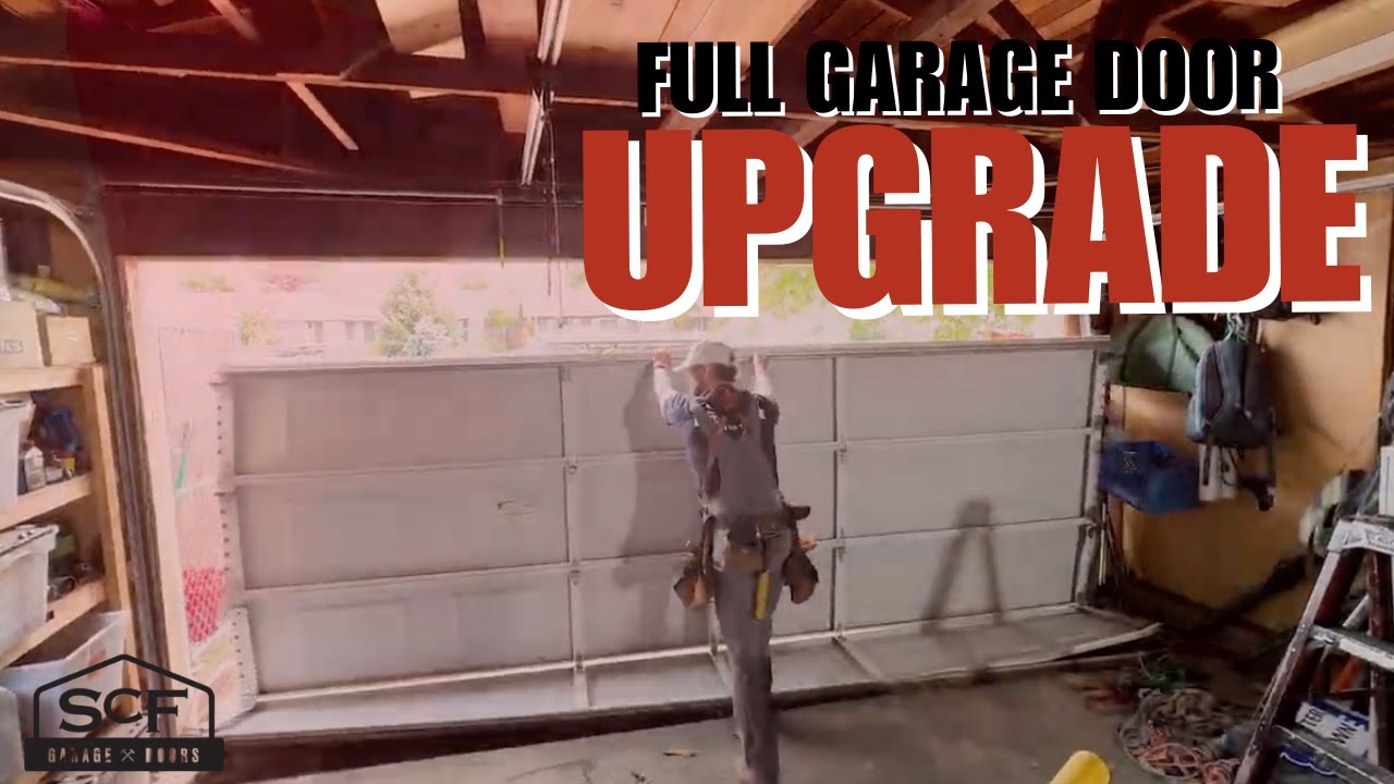 Complete Garage Door Swap | Removal to New Installation