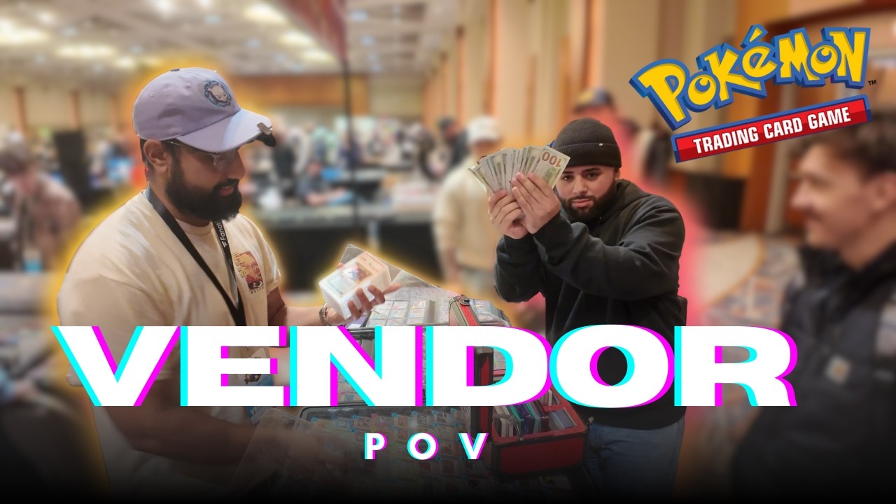 I Bought Everything at Wisconsin's Biggest Card Show | Pokémon Vendor POV (Milwaukee, WI)