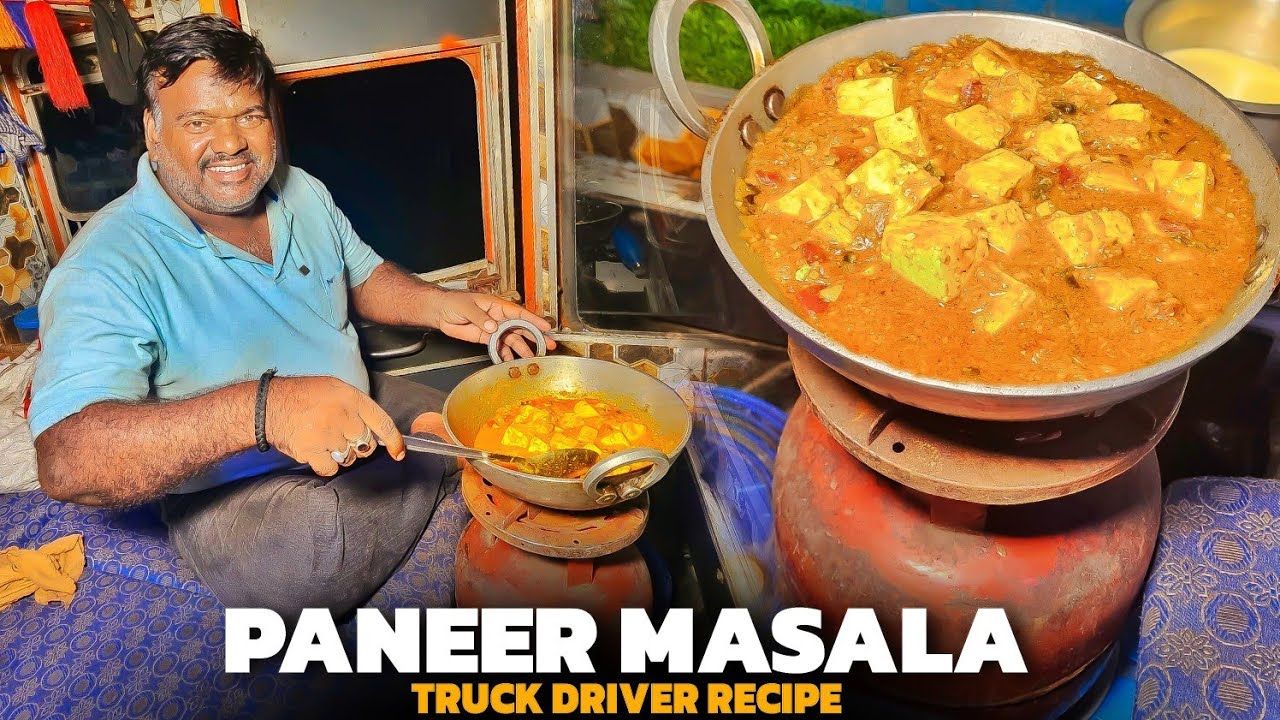 Aaj Banega Special Paneer Masala New Recipe 😋 || Cooking Inside the Truck || #vlog