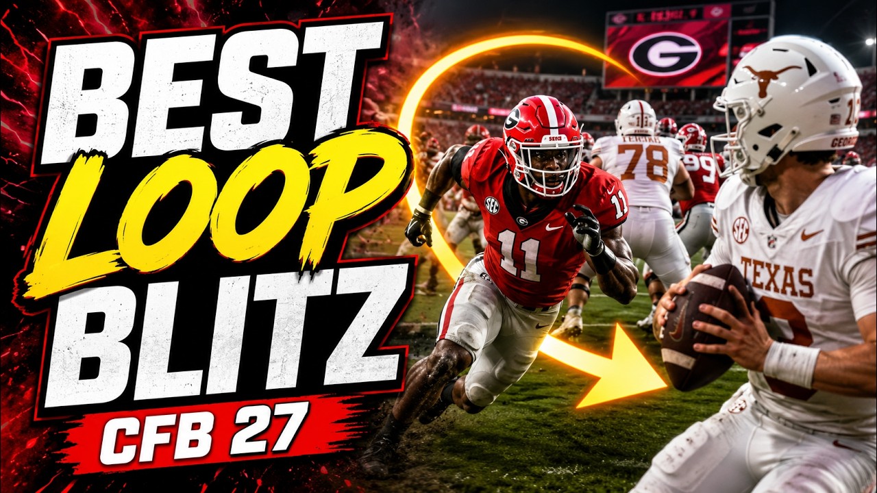 Best Loop Blitz in College Football 27 | Fast Pressure Setup