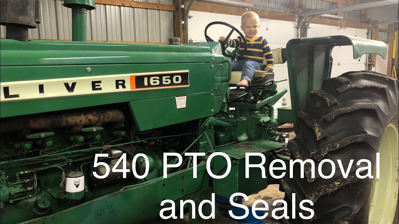 Oliver 1650 PTO Unit Removal and Seals