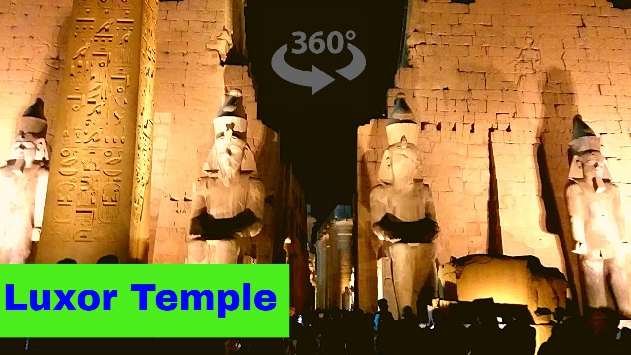 Virtual Reality Tour Luxor Temple, Egypt - 360° 4K VR Experience