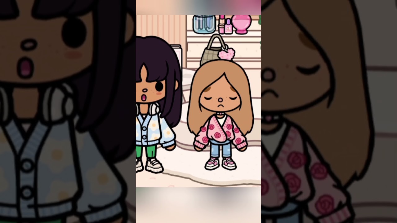 Topcia's head is a mess 💔 #topikitopcia #tocaboca