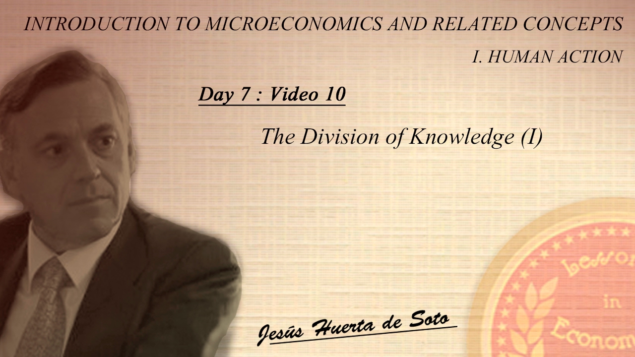 D7:V10 |  The Division of Knowledge (I)