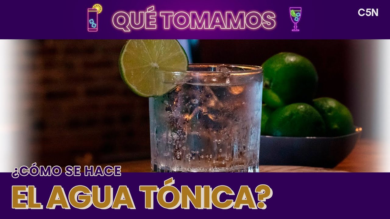 &iquest;C&Oacute;MO se HACE el AGUA T&Oacute;NICA?