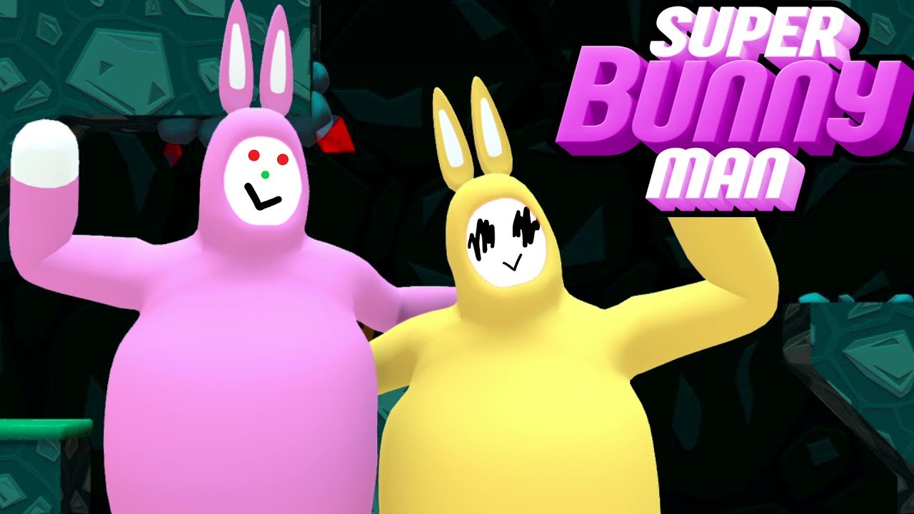 【2人実況】高速スーパーバニーマン。―Super Bunny Man― 雪山~洞窟編