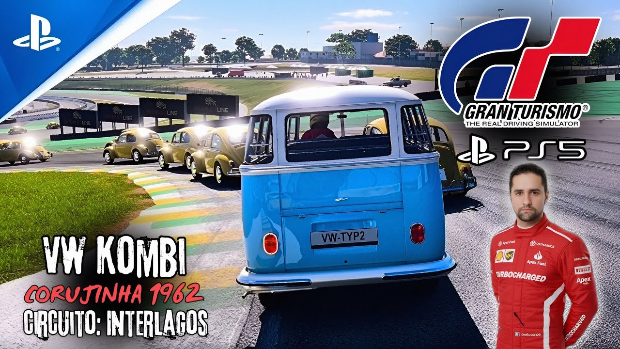 1 KOMBI 🆚 19 FUSCAS EM INTERLAGOS! Largando de P10 e olha no que deu! | GRAN TURISMO 7 PS5 GAMEPLAY