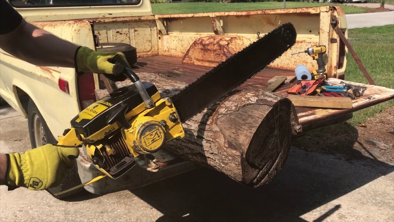 McCulloch Mac 10-10 Chainsaw - 1970s Vintage  Chainsaw