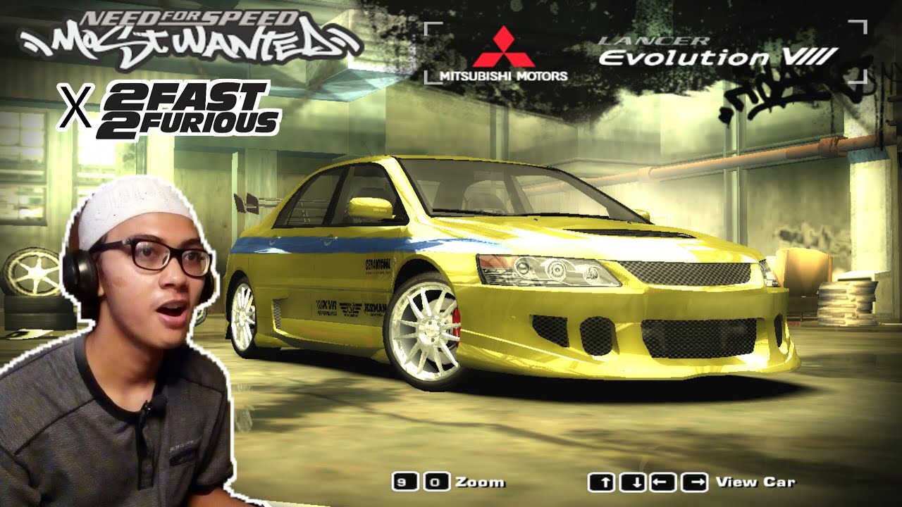 Modif Mitsubishi Lancer Brian O'Conner || Need For Speed Most Wanted