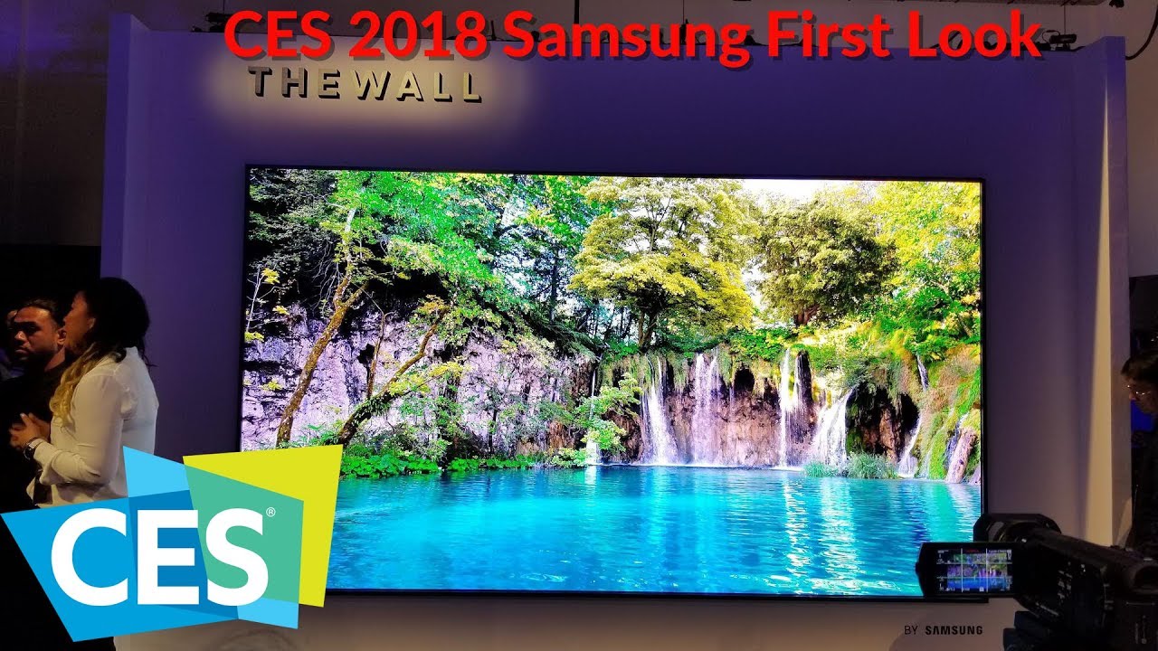 CES 2018 Samsung First Look - YouTube Tech Guy