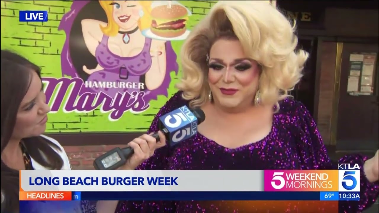 Long Beach Burger Week   KTLA   Hamburger Mary's Aug 10 2025