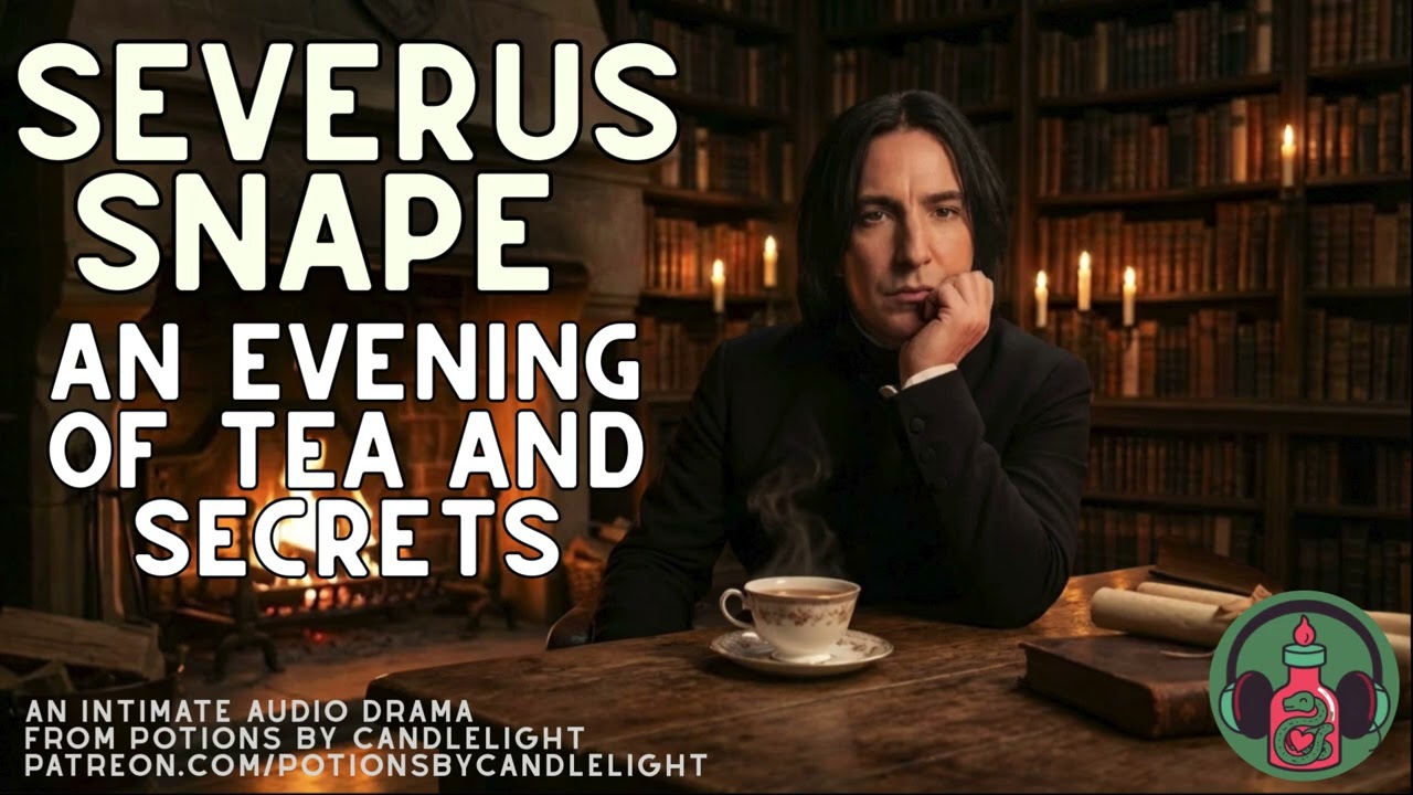 An Evening of Tea and Secrets [Snape roleplay] [ASMR] [Slow Burn] [Romance] [Comfort]